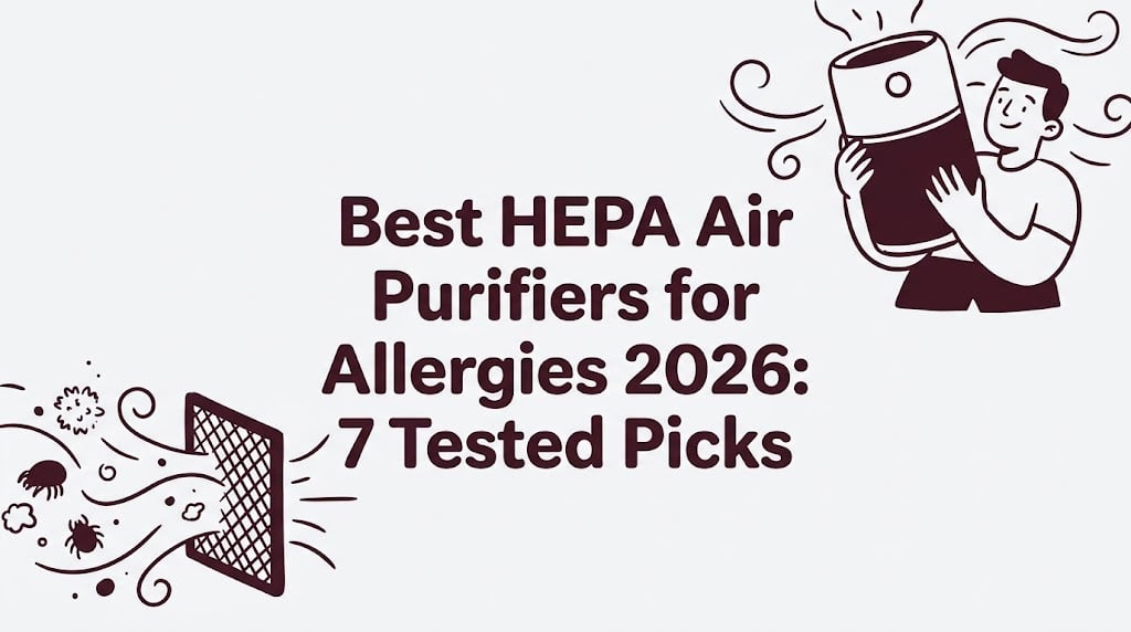 Best HEPA Air Purifier for Allergies 2026: 7 Tested Picks