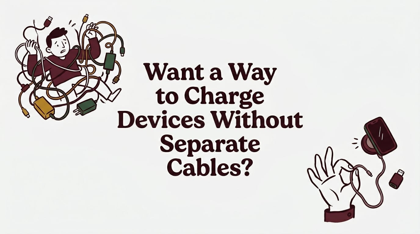 Want a Way to Charge Devices Without Separate Cables? (2026)