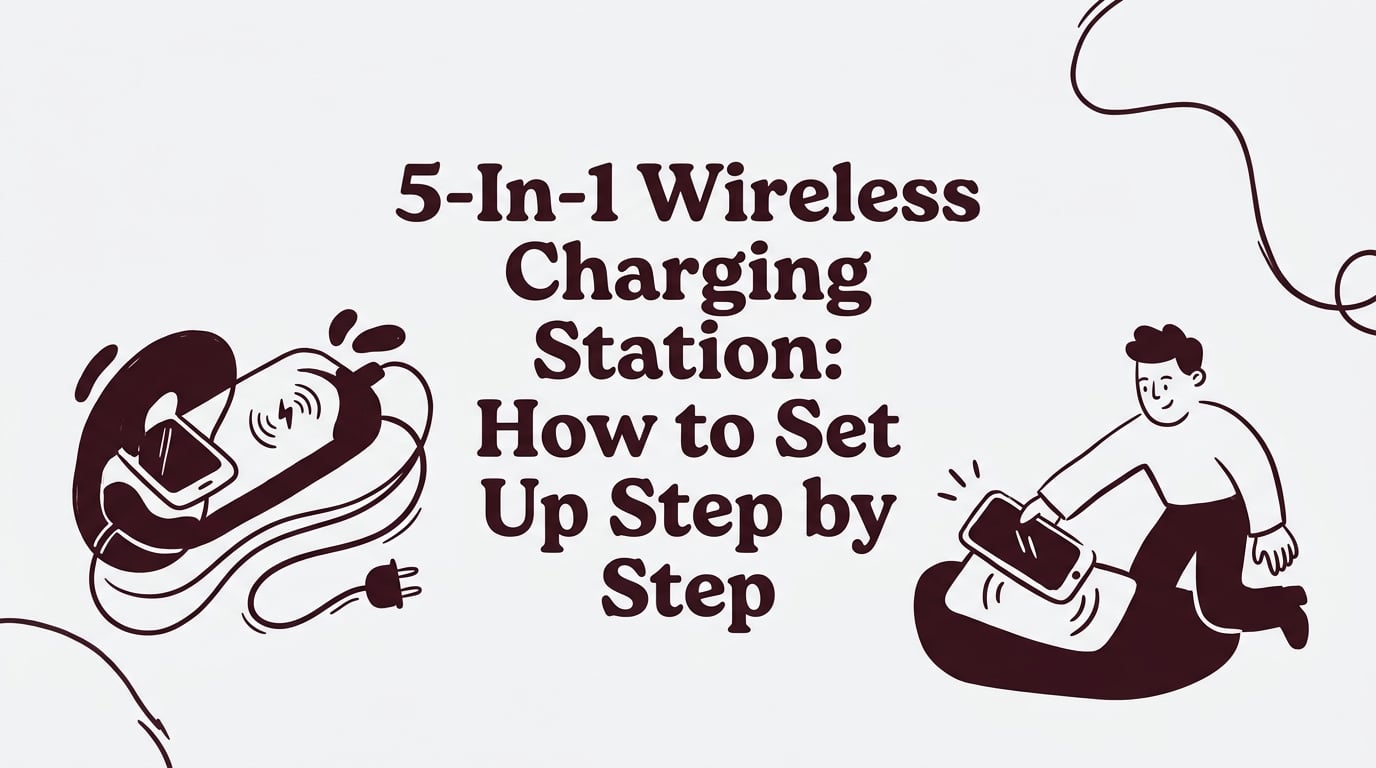 5-In-1 Wireless Charging Station: How to Set Up Step by Step