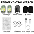 LED Strobe Lights – 7 Colors & 7 Modes with Remote Control